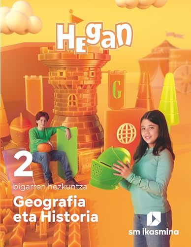 Geografia eta Historia. 2 bigarren hezkuntza. Hegan von IKASMINA ARGITALETXEA, S.L.