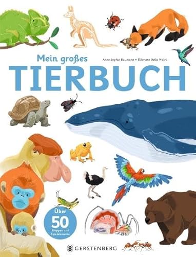 Mein großes Tierbuch: Über 50 Klappen und Spielelemente von Unbekannt