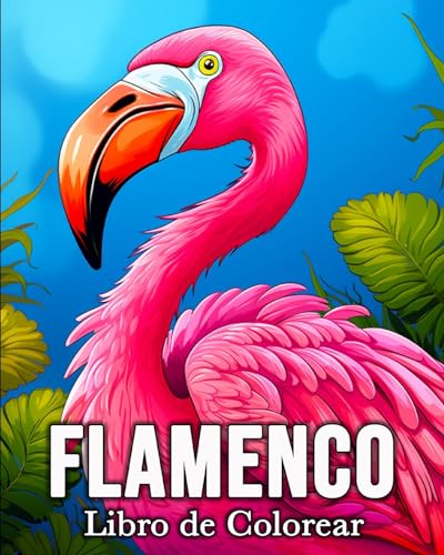 Flamenco Libro de Colorear: 50 Simpáticas Imágenes de Pájaros para Aliviar el Estrés y Relajarse von Blurb