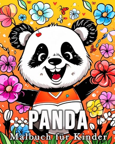 Panda Malbuch für Kinder: 50 niedliche Bilder zum Stressabbau und zur Entspannung von Blurb