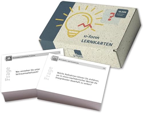 Immobilienkaufmann/Immobilienkauffrau: Lernkarten Abschlussprüfung von u-form Verlag, Hermann Ullrich GmbH & Co KG