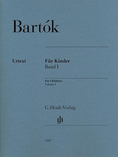 Für Kinder, Band I. For Children, Volume I for piano: Instrumentation: Piano solo (G. Henle Urtext-Ausgabe) von HENLE