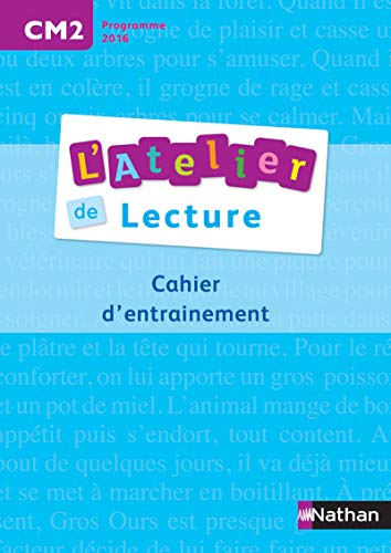 Atelier de lecture CM2 - Cahier d'entrainement: Cahier d'entraînement von NATHAN