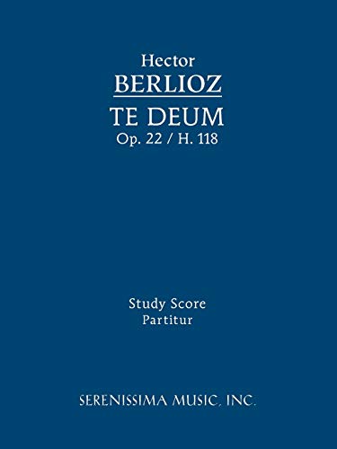 Te Deum, Op.22 / H 118: Study score