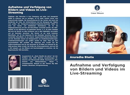 Aufnahme und Verfolgung von Bildern und Videos im Live-Streaming von Verlag Unser Wissen