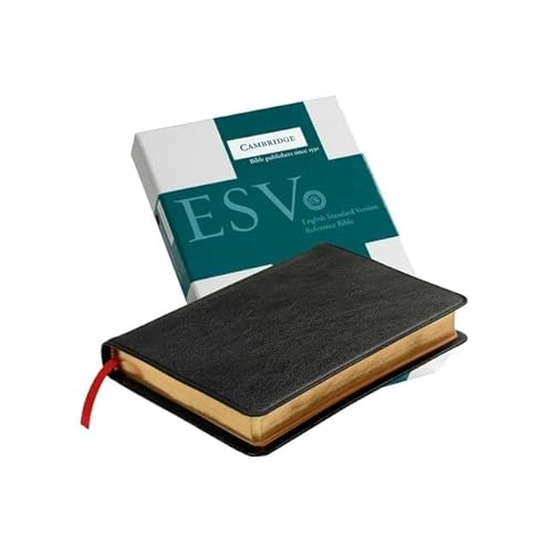ESV Pitt Minion Reference Edition ES446:XR black goatskin leather: English Standard Version, Black, Goatskin Leather, Pitt Minion Edition, Reference Bible von Cambridge University Press