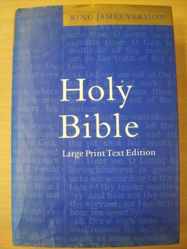 KJV Large Print Text Edition Hardback: Authorized King James Version.KJV Large Print Text Edition Hardback von Cambridge University Press