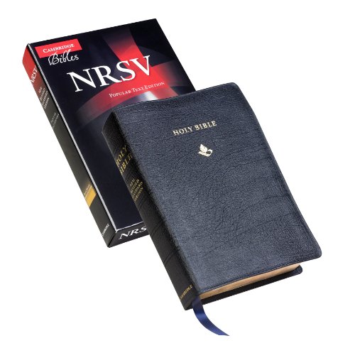 NRSV Popular Text Edition, Black French Morocco Leather: New Revised Standard Version, Black French Morocco, Popular Text