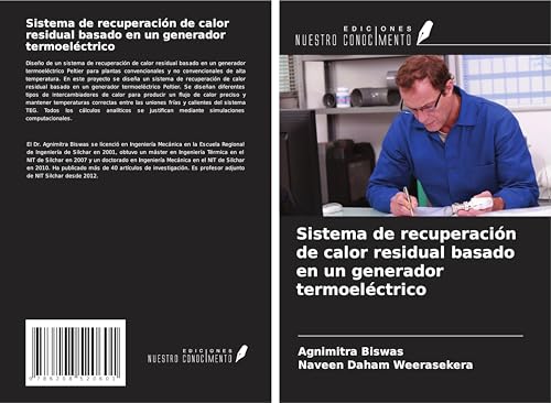 Sistema de recuperación de calor residual basado en un generador termoeléctrico von Ediciones Nuestro Conocimiento