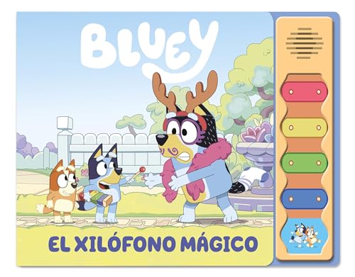 Bluey. Libro con sonidos - El Xilófono Mágico (edición en español) (Pequeñas manitas)