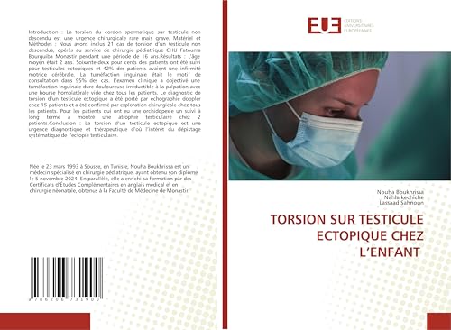 TORSION SUR TESTICULE ECTOPIQUE CHEZ L'ENFANT von Éditions universitaires européennes