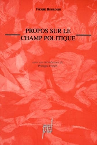 Propos sur le champ politique von PU LYON