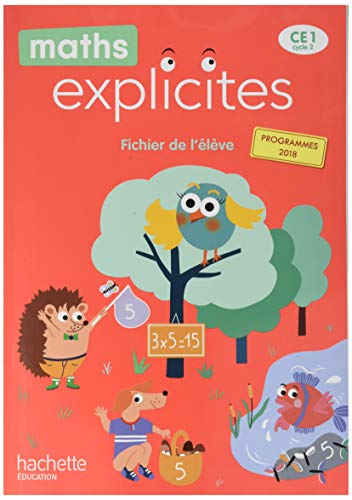 Maths Explicites CE1 - Fichier élève - Edition 2020: Fichier de l'élève + mémo