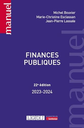 Finances publiques (2023-2024) von LGDJ