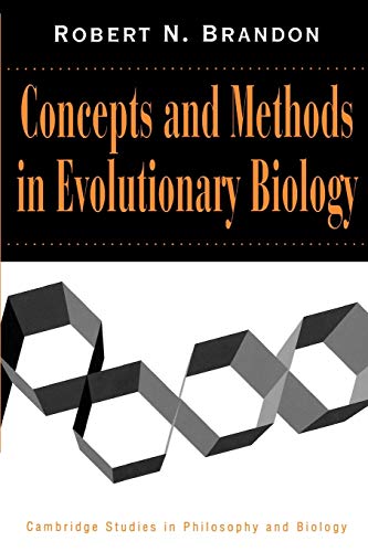 Concepts and Methods in Evolutionary Biology (Cambridge Studies in Philosophy and Biology) von Cambridge University Press