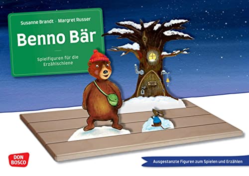 Benno Bär. Erzählschienen-Figurenset: Ausgestanzte Spielfiguren und Skript. Sprachförderung in Kindergarten und Grundschule. Ein modernes Märchen über ... die Erzählschiene: Bilderbuch-Geschichten) von Don Bosco