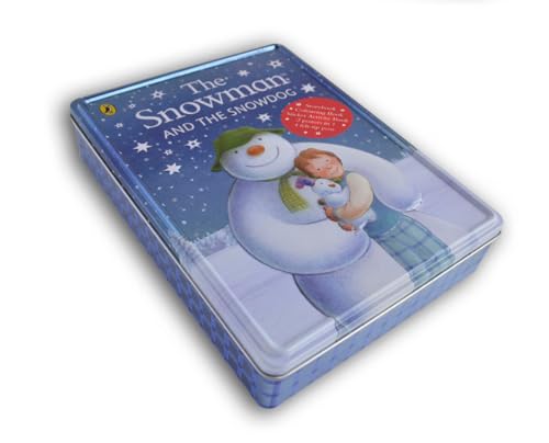 The Snowman/ Sneeuwman: and the snowdog bewaarblik bevat: prentenboek, doeboek, dvd en poster