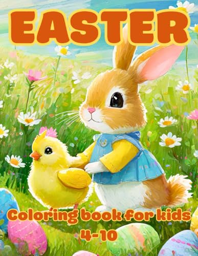 Easter Coloring Book For Kids: Age 4-10 von Independently published