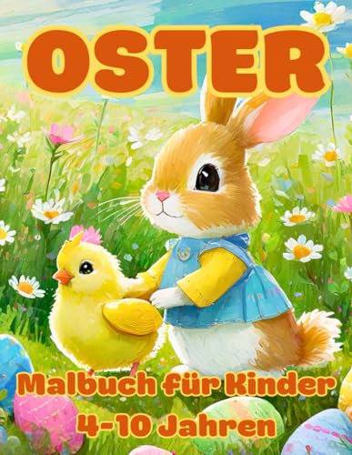Oster Malbuch für Kinder: 4-10 Jahren