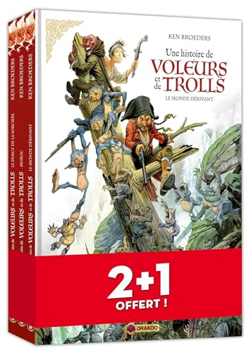 Une histoire de voleurs et de trolls - pack promo vol. 01 à vol. 03: Le monde dérivant von DRAKOO