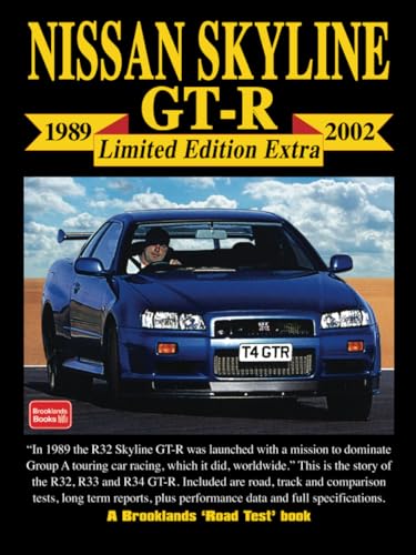 NISSAN SKYLINE GT-R 1989-2002 LIMITED EDITION EXTRA: Road Test Book