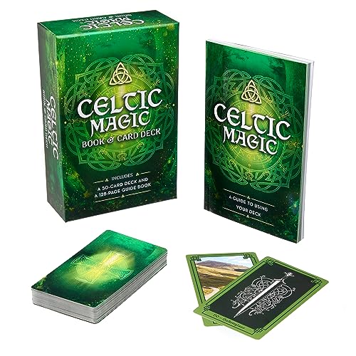 Celtic Magic Book & Card Deck: Includes a 50-Card Deck and a 128-Page Guide Book (Arcturus Oracle Kits) von Arcturus Publishing Ltd