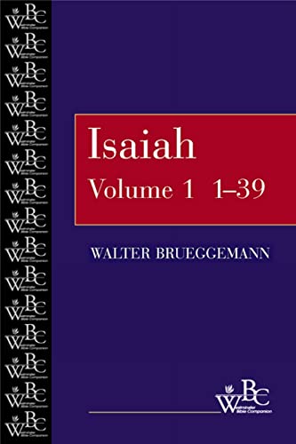 Isaiah 1-39 (Westminster Bible Companion)