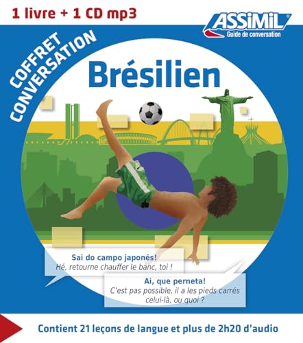 Coffret conversation brésilien (guide +1CD): Coffret Conversation Bresilien von Assimil