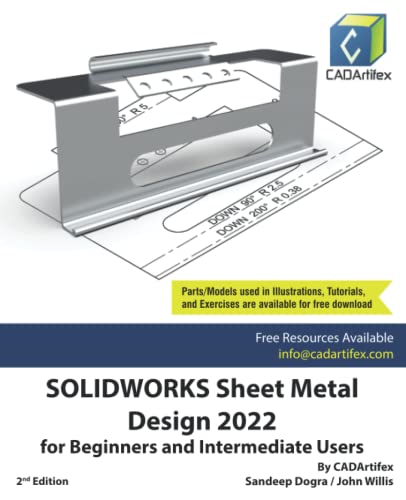 SOLIDWORKS Sheet Metal Design 2022 for Beginners and Intermediate Users von Independently published