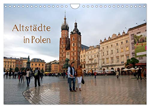 Altstädte in Polen (Wandkalender 2025 DIN A4 quer), CALVENDO Monatskalender von CALVENDO