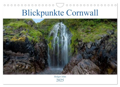 Blickpunkte Cornwall (Wandkalender 2025 DIN A4 quer), CALVENDO Monatskalender von CALVENDO