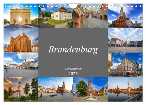 Brandenburg Impressionen (Wandkalender 2025 DIN A4 quer), CALVENDO Monatskalender von CALVENDO