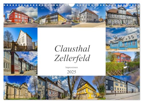 Clausthal Zellerfeld Impressionen (Wandkalender 2025 DIN A3 quer), CALVENDO Monatskalender von CALVENDO