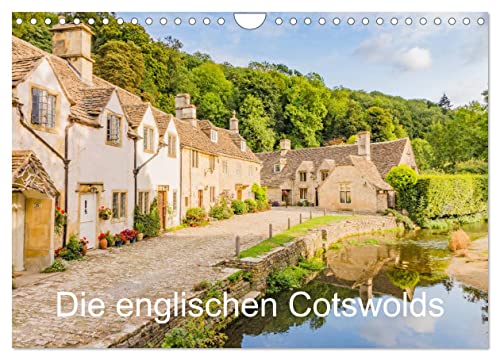 Die englischen Cotswolds (Wandkalender 2025 DIN A4 quer), CALVENDO Monatskalender von CALVENDO