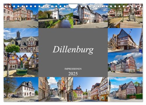 Dillenburg Impressionen (Wandkalender 2025 DIN A4 quer), CALVENDO Monatskalender von CALVENDO