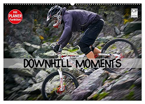 Downhill Moments (Wandkalender 2025 DIN A2 quer), CALVENDO Monatskalender von CALVENDO