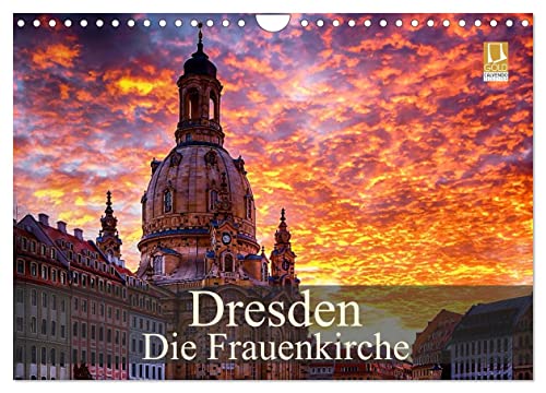 Dresden - Die Frauenkirche (Wandkalender 2025 DIN A4 quer), CALVENDO Monatskalender von CALVENDO