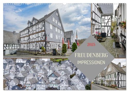 Freudenberg Impressionen (Wandkalender 2025 DIN A2 quer), CALVENDO Monatskalender von CALVENDO