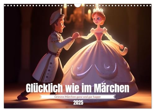 Glücklich wie im Märchen (Wandkalender 2025 DIN A3 quer), CALVENDO Monatskalender von CALVENDO