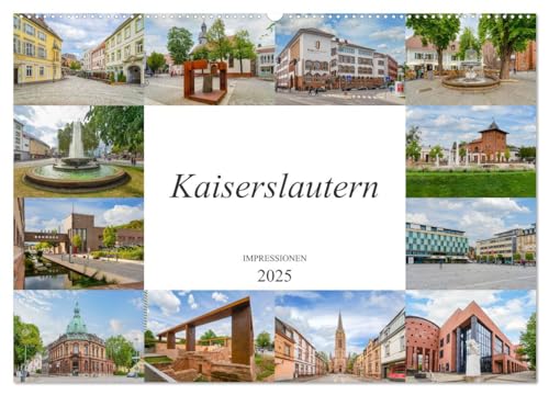 Kaiserslautern Impressionen (Wandkalender 2025 DIN A2 quer), CALVENDO Monatskalender von CALVENDO