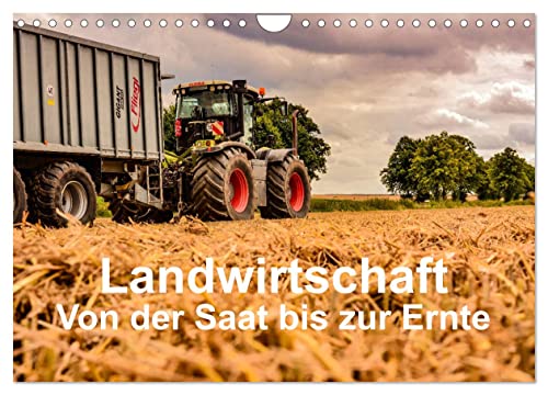 Landwirtschaft - Von der Saat bis zur Ernte (Wandkalender 2025 DIN A4 quer), CALVENDO Monatskalender von CALVENDO