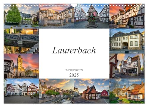 Lauterbach Impressionen (Wandkalender 2025 DIN A3 quer), CALVENDO Monatskalender von CALVENDO