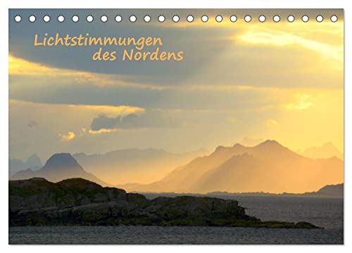 Lichtstimmungen des Nordens (Tischkalender 2025 DIN A5 quer), CALVENDO Monatskalender von CALVENDO