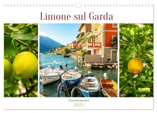 Limone sul Garda - Traumreiseziel (Wandkalender 2025 DIN A3 quer), CALVENDO Monatskalender von CALVENDO