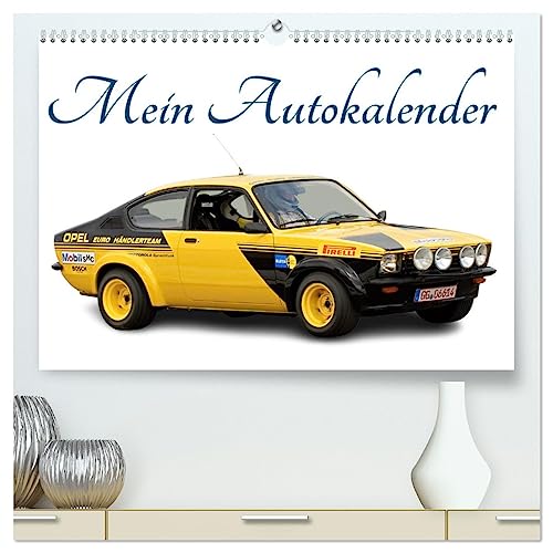 Mein Autokalender (hochwertiger Premium Wandkalender 2025 DIN A2 quer), Kunstdruck in Hochglanz: Tolle Autobilder freigestellt auf weissem Hintergrund (CALVENDO Mobilitaet) von Calvendo