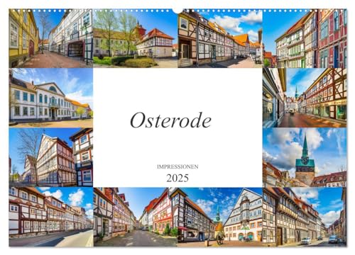 Osterode Impressionen (Wandkalender 2025 DIN A2 quer), CALVENDO Monatskalender von CALVENDO