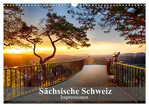 Sächsische Schweiz – Impressionen (Wandkalender 2025 DIN A3 quer), CALVENDO Monatskalender von CALVENDO