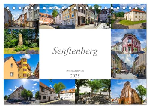 Senftenberg Impressionen (Tischkalender 2025 DIN A5 quer), CALVENDO Monatskalender von CALVENDO