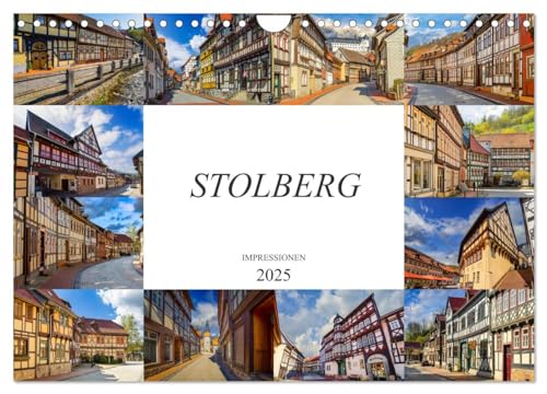 Stolberg Impressionen (Wandkalender 2025 DIN A4 quer), CALVENDO Monatskalender von CALVENDO