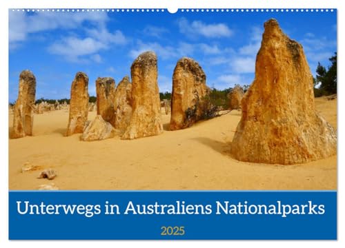 Unterwegs in Australiens Nationalparks (Wandkalender 2025 DIN A2 quer), CALVENDO Monatskalender von CALVENDO